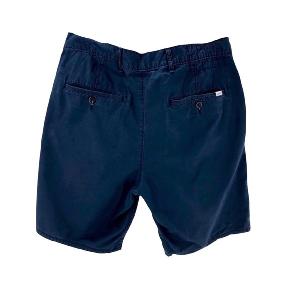 4/$45 LEVI’S Navy Blue Flat Front Khaki Chino Shorts 33 - Picture 3 of 9